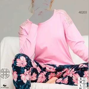 بلوز شلوار زنانه نرمال سکسن 40203