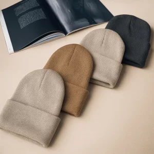 کلاه بافتنی رنگی ساده k0067