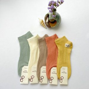 جوراب رنگی دخترانه K0063