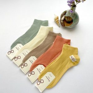 جوراب رنگی دخترانه K0063