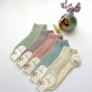 جوراب رنگی دخترانه K0062