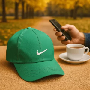 کلاه شمعی نایک سبز k0069