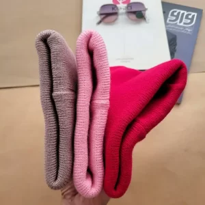 کلاه بافتنی رنگی ساده k0078